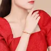 Pulsera tejida con cuerda roja Xianglong Guochao Diseño de nicho femenino Exquisito gancho Ruyi Cuerda de mano de dragón Año del Dragón