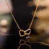Nuevo Collar de Acero de Titanio de Verano Yunyao para Mujer, Cadena Clavicular Original Personalizada, Joyería de Acero Inoxidable a la Moda, Artículo Popular de Transmisión en Vivo