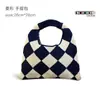 Venda Quente Transfronteiriça Comércio Exterior Bolsa de Crochê Feminina Bolsa de Palha Tecida Bolsa de Mão Bolsa de Tricô Bolsa Mori Girl Mori Girl