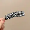 Pinza de Plátano con Estampado de Leopardo de Puntos para Cabello Fino, Pinza de Garra Vertical con Acabado de Alta Gama, Exquisita Pinza para Cola de Caballo Alta, Accesorio para el Cabello para Peinados Recogidos