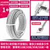 Fuelle de acero inoxidable 304 4 puntos 6 puntos 1 pulgada Manguera de entrada y salida de agua fría y caliente para calentador de agua Tubo de disco ondulado duro en blanco Círculo completo