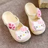 Zapatos de Ballet para Niñas Estilo Nuevo 2026, Dibujos Animados Lindos, Puntera Cerrada, Suelas Suaves Antideslizantes, Sandalias a Juego para Padre e Hija