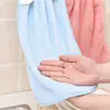 Suministros de Cocina Toalla de Mano de Vellón Coral Colgante Toalla de Mano de Dibujos Animados Súper Absorbente Toalla Gruesa No Linda para Mujeres