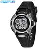 Reloj Digital Synoke Alarma Colorido Luminoso Multifuncional Deportivo Niño Niña Estudiante de Primaria Reloj Esfera Impermeable