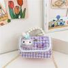 Nuevo monedero portátil estilo occidental Princesa Perla con cadena de moda, bolso de hombro infantil, monedero para cambio de dibujos animados lindo