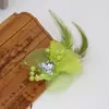 0354 Pasador con Corsage de Malla Floral, Accesorios, Flor para el Cabello y Tocados para Actuaciones Infantiles, Fuente Directa, Suministro Transfronterizo