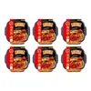 Haidilao Olla Caliente Auto-Calentable Tienda Oficial Principal Carne Tierna Picante Comida Instantánea para Gente Perezosa Snack Nocturno de Dormitorio Acampada 6 Cajas