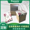 Caja de papel corrugado creativa, caja de embalaje para flores.