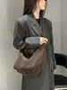 Bolso tipo cubo de diseño nicho estilo coreano, bolsa de mano de gran capacidad, estilo casual y relajado, bolso de hombro a la moda, bolso cruzado versátil