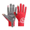 Guantes de Ciclismo de Protección Solar de Verano para Hombres y Mujeres, de Hielo Transpirable para Exteriores, Bicicleta de Montaña y Carretera, con Dos Dedos Expuestos, Absorbentes de Golpes