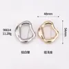 Broche metálico de forma irregular, prendedor de corsage retro a la moda, accesorio para la ropa, pasador antideslizante