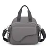 Bolsa de mamá, elegante bolsa para pañales para salidas, bolso de hombro, bolso cruzado, organizador de pañales