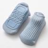 Primavera y verano nuevos calcetines de piso para niños calcetines de bebé antideslizantes calcetines para niños pequeños calcetines de color sólido de doble aguja calcetines de algodón