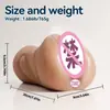 Manual do Dispositivo de Masturbação Masculina Secret Whisper Molde Vaginal e Anal Erótico para Adultos Avião de Duas Cabeças Copo Alívio de Estresse
