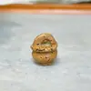 Nogueira Natural Esculpida Cesta de Pêssego Pulseira de Bebê Pulseira Corda Acessórios Pulseira Corda de Acessórios Pingente