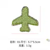 Patche Bordado de Avião para Toalha Acessórios de Roupa Patche Decorativo DIY Etiqueta de Tecido Sem Costura Patche Bordado Estilo Coreano