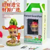 Suculentas, Cactos, Plantas Pequenas em Vasos, Cacto Groot, Decorações de Mesa no Escritório, Plantas Verdes Fáceis de Cultivar para Pessoas Preguiçosas