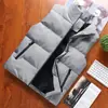 Chaleco para Hombre 2020 Otoño e Invierno Estilo Coreano para Hombre Chaleco Grueso de Algodón Relleno de Plumón Chaleco Cálido para Hombre Sin Mangas Chaleco de Moda para Hombre