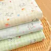 [Estampado Cuadros Postre Cachorro Lindo] Tela Popelina 40, Amigable con la Piel y Transpirable, Pijamas Hechos a Mano para Manualidades Infantiles