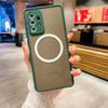 Aplicable a Samsung S23, funda para teléfono con carga inalámbrica ultramagnética, S22p, lente todo incluido, S21, funda suave con tacto de piel de ojo de águila