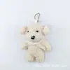 Llavero de Peluche de Cachorro Lindo de Dibujos Animados Colgante para Bolso Accesorios Hechos a Mano para Manualidades Accesorios para Ropa Venta al por Mayor