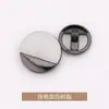 Botões de Metal Combinados Semicirculares Costurados à Mão para Casacos de Lã, Jaquetas, Ternos, Roupas Formais, Botões, Botões, Jin Da
