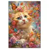 Pintura de Diamante de Animais Pequenos Fofos Lindo Diamantes Redondos Diamantes Completos Sala de Estar Quarto de Crianças Pintura Decorativa Pendurada Fábrica Direta