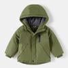 Ropa de Niño 2025 Invierno Chaqueta Infantil para Niño Top para Niño Chaqueta Infantil Gruesa con Capucha Abrigo de Algodón de Invierno para Niño