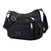 Bolsa de Ombro Fashion para Mulheres Nylon Simples Bolsa de Caixa para Moedas Bolsa de Mãe Grande Capacidade Bolsa Transversal Tendência