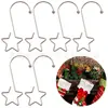 Los Ganchos para Guirnaldas de Navidad Más Vendidos de Amazon para Uso en el Hogar, Nuevos Ganchos Metálicos en Forma de Estrella con Cuentas para Decoración Navideña