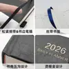 Planejador Diário A5 Transfronteiriço 2027, Planejador de Agenda Diária em Inglês, Calendário Anual, Manual de Eficiência, Caderno, Logo Personalizável