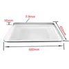 Bandeja Rectangular Perforada Antiadherente Comercial 60X40 para Horno Molde de Grado Alimenticio para Hornear Pasteles y Pan