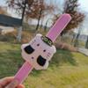 Pulsera de peluche de dibujos animados para niños, decoración creativa, accesorios para el cabello, regalos de boda