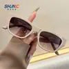 Nuevas Gafas de Sol de Verano para Mujer, Estilo Europeo y Americano, Gafas de Sol de Marco Pequeño de Gama Alta, Gafas de Sol Anti-UV para Conducir para Hombre
