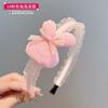 Diadema para el cabello de niña, Princesa, Accesorios para el cabello suelto, Lazo rosa bebé, Aro para el cabello a presión, Tarjeta para el cabello de niña, Tocado
