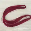 En stock 1mm ocho hilos hueco no elástico redondo oro y plata alambre etiqueta cuerda cuerda trenzada ropa Hogar patrón Accesorios Mayoreo