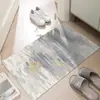 Tapete de Entrada para Casa de Terra de Diatomáceas Transfronteiriço, Resistente à Sujeira, Fácil de Manter, Absorvente de Água para Banheiro, Antiderrapante, Tapete de Secagem Rápida