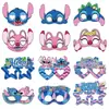 Óculos e máscaras da Patrulha Canina e Homem-Aranha em estoque transfronteiriços, máscaras de festa de desenhos animados, itens decorativos de papel para festa à fantasia