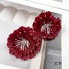 Simulação concubina imperial flor de peônia cabeça DIY acessórios feitos à mão material grampo de cabelo flor para cabeça arranjo de flores salão de casamento parede de flores decoração