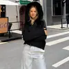 Cárdigan Corto de Punto con Capucha y Cuello de Piel para Mujer, Ropa Exterior Transfronteriza Europea y Americana, Nuevo 2025