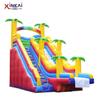 Parque Acuático Tobogán Inflable Trampolín Dibujos Animados Selva Tropical Verano Ducha Piscina Tobogán Acuático Inflable