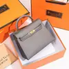 Bolso Kelly de Alta Gama de Segunda Generación para Mujer, Nuevo Bolso de Hombro Cruzado de Moda Primavera-Verano 2026, Bolso de Mujer de 25 cm