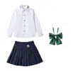 Roupas de jardim de infância Primavera e outono Roupas de classe infantil Desempenho Uniforme escolar primário terno Formatura Foto Coro Roupas de desempenho