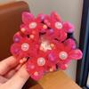 Red para el cabello de baile para niños Moño de bailarina Placa para el cabello Artefacto para niñas pequeñas Accesorios para el cabello Bebé 2024 Nuevo estilo Bolsillo de red Flor para la cabeza