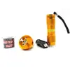 Venta caliente transfronteriza forma de linterna de aleación de aluminio molinillo de cigarrillos molinillo de tabaco desmontable molinillo de hierbas