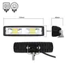 Luz de trabajo en línea para comercio electrónico transfronterizo WJ 48w16led luz de mantenimiento cob fila única luz de vehículo de ingeniería de 6 pulgadas luz de coche