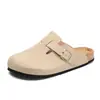 Transfronteiriço Plus Size Clássico Coringa Quatro Estações Baotou Boken Chinelos de Cortiça Sapatos Mueller Outdoor Praia Masculinos e Femininos Atacado
