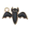 Cross Border Halloween Ghost Skull Bat Drop Oil Jewelry Acessórios DIY Brincos Colar Chaveiro Pingente Pingente