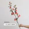 Flores Artificiais de Camélia Selvagem Flores Falsas Enfeites Decorativos Casa Sala de Estar Mesa de Jantar Buquê de Flores Secas Sentido de Alto Nível Decoração para Fotografia
