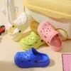 Pantuflas de EVA para Niños Verano Interior Antideslizantes Suela Suave Zapatos de Cueva de Verano para Bebés Niños Sandalias para Bebés y Niñas Pequeñas
